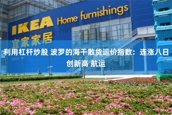 利用杠杆炒股 波罗的海干散货运价指数：连涨八日创新高 航运