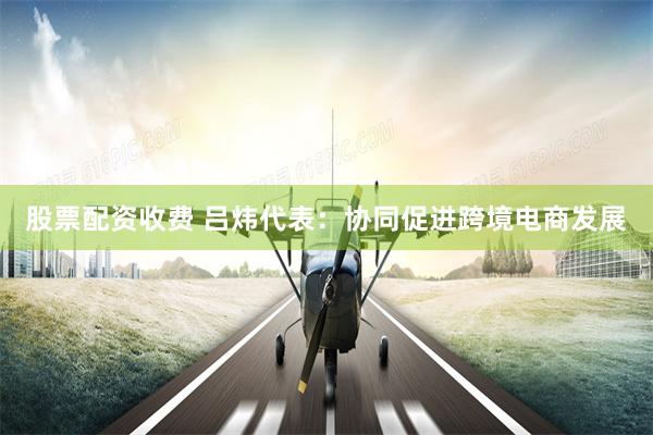 股票配资收费 吕炜代表：协同促进跨境电商发展