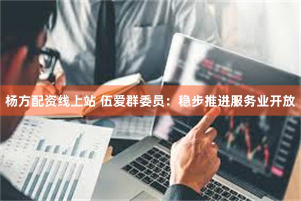 杨方配资线上站 伍爱群委员：稳步推进服务业开放