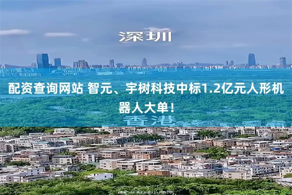 配资查询网站 智元、宇树科技中标1.2亿元人形机器人大单！
