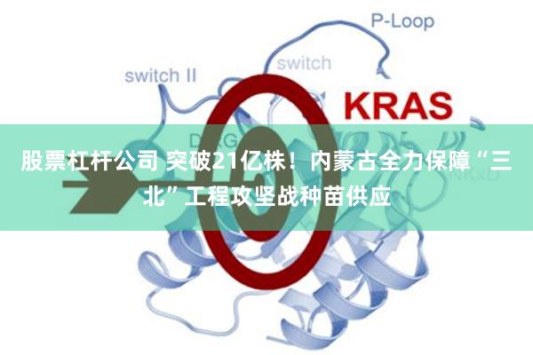 股票杠杆公司 突破21亿株！内蒙古全力保障“三北”工程攻坚战种苗供应
