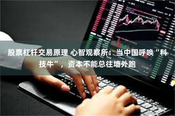 股票杠杆交易原理 心智观察所：当中国呼唤“科技牛”，资本不能总往墙外跑