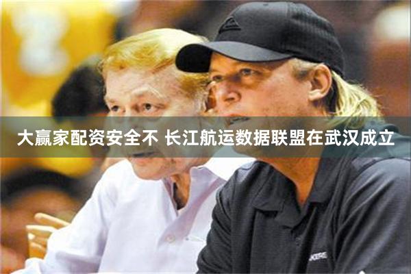 大赢家配资安全不 长江航运数据联盟在武汉成立
